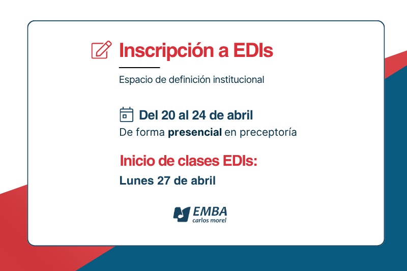 Espacio de Definición Institucional